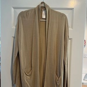 Wolford Silk Wool Camel / Tan Cardigan